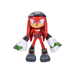 Sonic The Hedgehog Knuckles 5-inch articulation close-up highlights poseability.