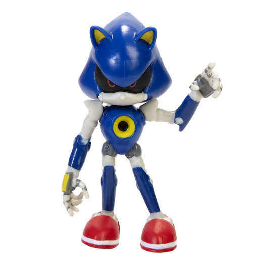 Sonic The Hedgehog 2.5-inch blue metal collectible toy, ideal for display and collection.