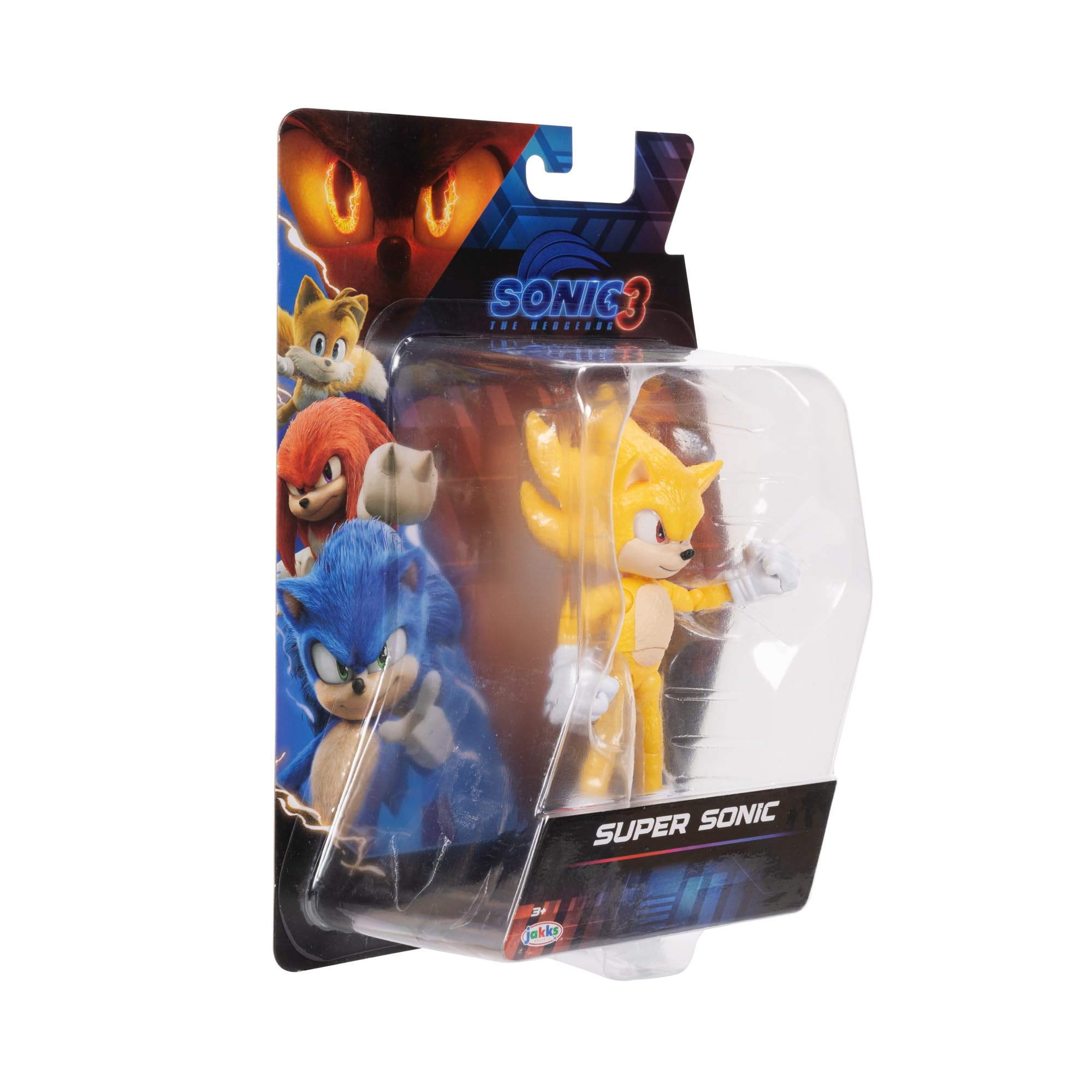 Sonic The Hedgehog 3 close-up highlighting articulation for varied poses.