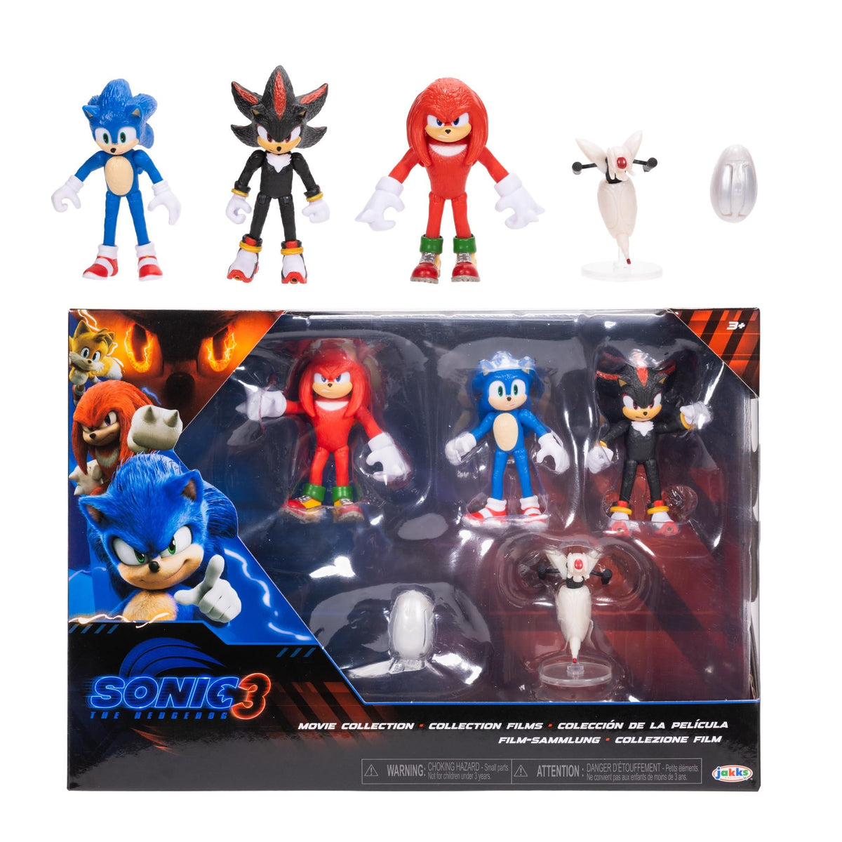 Sonic The Hedgehog 3 Sonic 2.5-inch figure for display and imaginative play