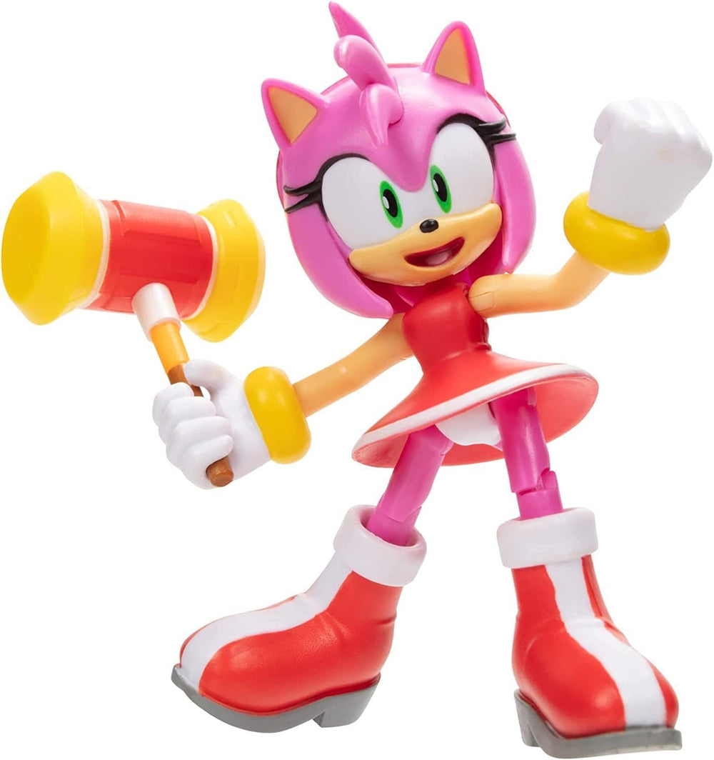 Sonic The Hedgehog 4-inch action figure packaging display.