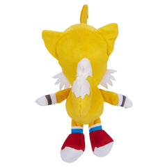 Sonic The Hedgehog 7-Inch Tails plush in a ready-to-display pose