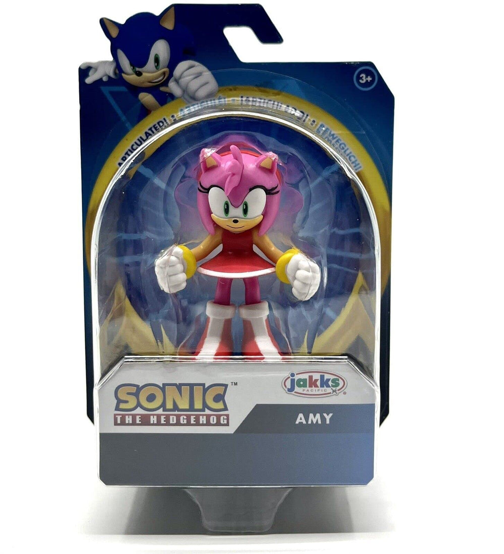 Sonic The Hedgehog Amy mini figure 2.5 inch for display and collection.