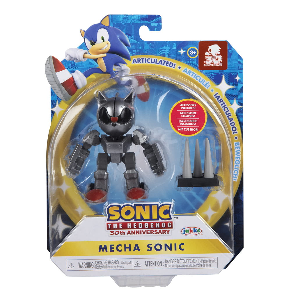 Accessory-packed Mecha Sonic lets kids extend their Sonic world.