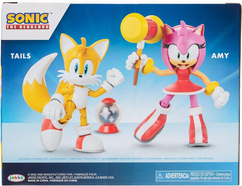 Sonic The Hedgehog packaging dimensions shown for shelving.