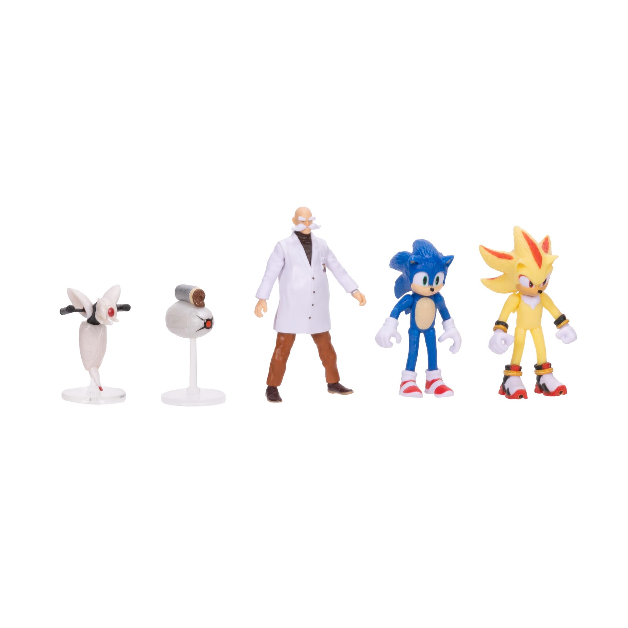 Sonic The Hedgehog interactive storytelling figures for imaginative play sessions.