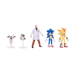 Sonic The Hedgehog interactive storytelling figures for imaginative play sessions.