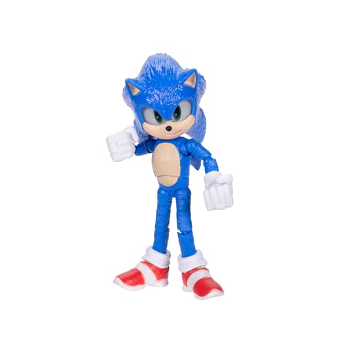 Sonic The Hedgehog 3 Emerald Wave 3 side view enhances shelf presence