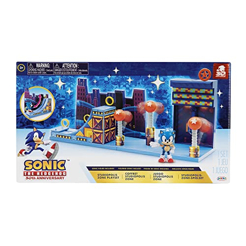 Sonic the Hedgehog spring action for dynamic bounces and play.
