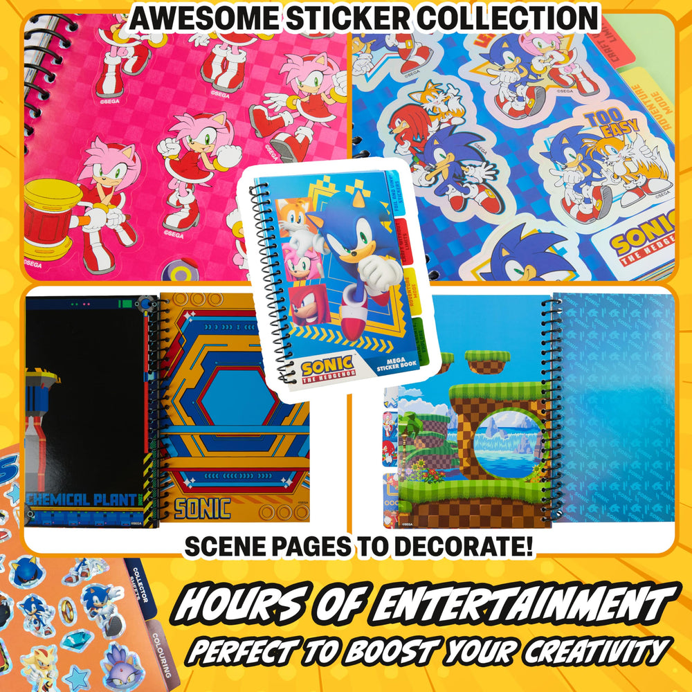 Collector sheets reveal rare designs to expand Sonic art sets.