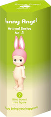 Sonny Angel Animal Version 1 packaging front, a collectible mini figure for display.