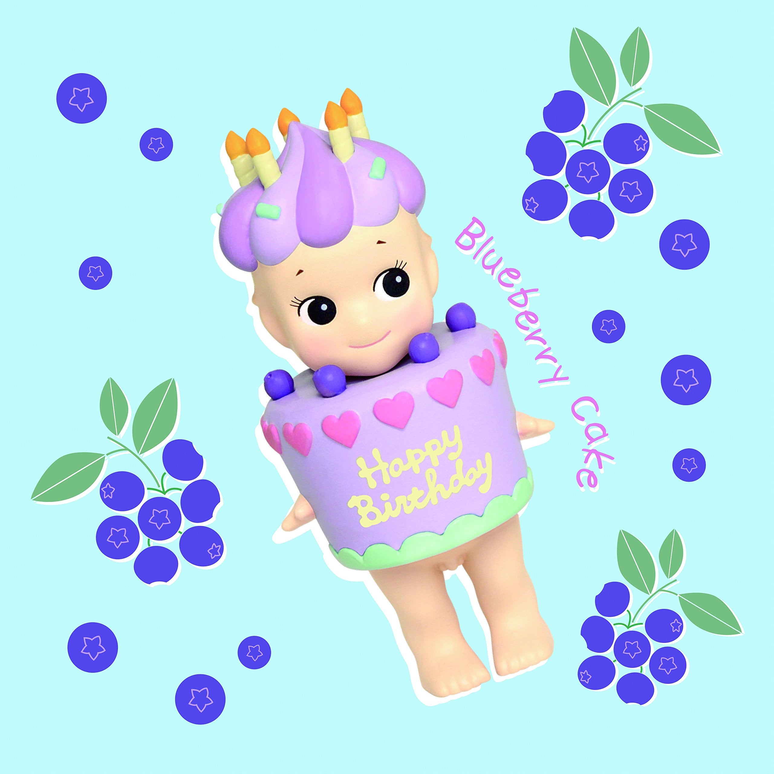Sonny Angel Birthday Gift 2017 cake-themed figures, six known characters for collection