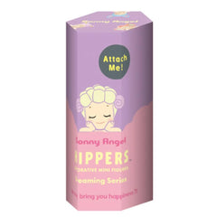 Sonny Angel Dreaming Series Hipper mini figure perched on a desk, adding a cheerful touch.