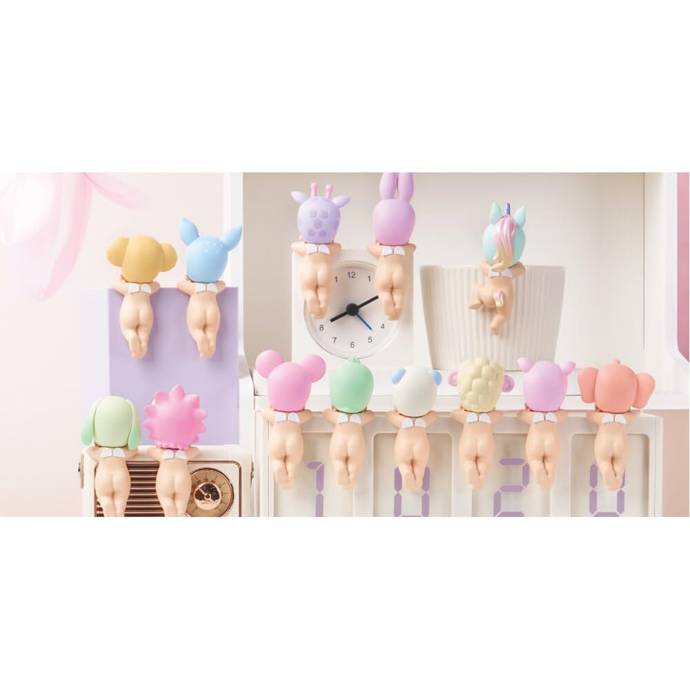 Sonny Angel Dreaming Series Hipper displayed on a shelf enhances décor.