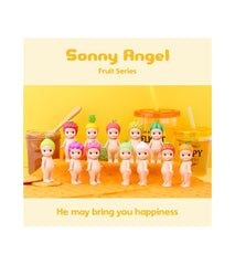 Sonny Angel mini figure random fruit compact art to brighten desks or shelves.