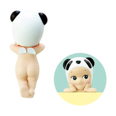 Sonny Angel Hippers attaches to flat surfaces with reusable adhesive.