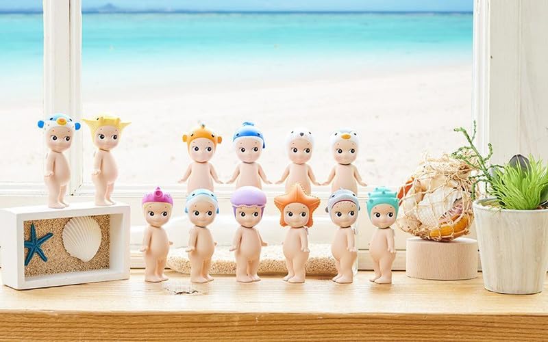 Sonny Angel Marine Series random figure reveal for unique collectibility.