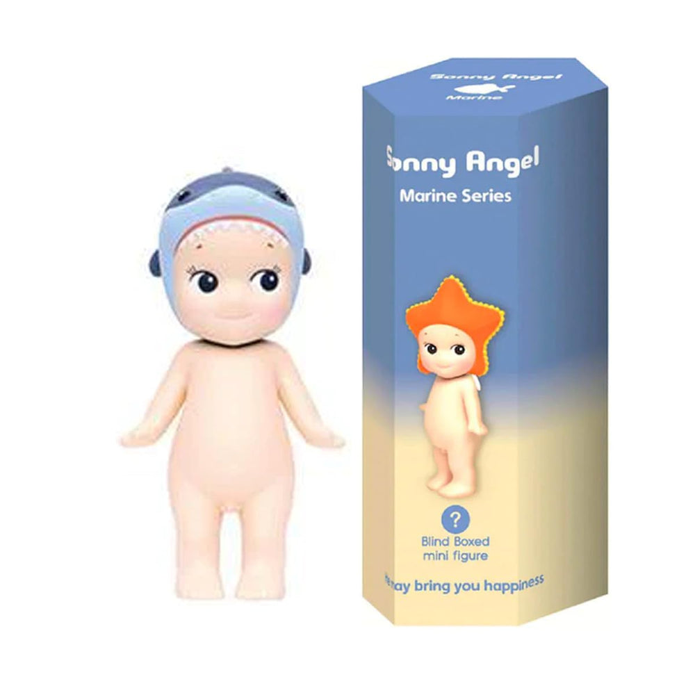 Sonny Angel Marine Series figure in a sealed blind box for surprise collecting.