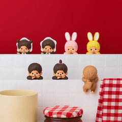 Sonny Angel Monchhichi HIPPERS back view showcases an adorable plump silhouette.