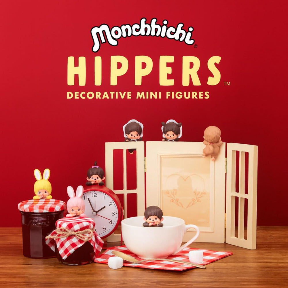 Sonny Angel Monchhichi HIPPERS on smartphone brings whimsy on the go.
