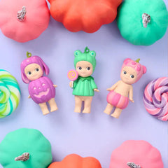 Sonny Angel Pumpkin Patch ghost-secret figure, surprise addition for collectors.