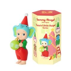 Sonny Angel Santa’s Little Helper box cover, perfect holiday display piece