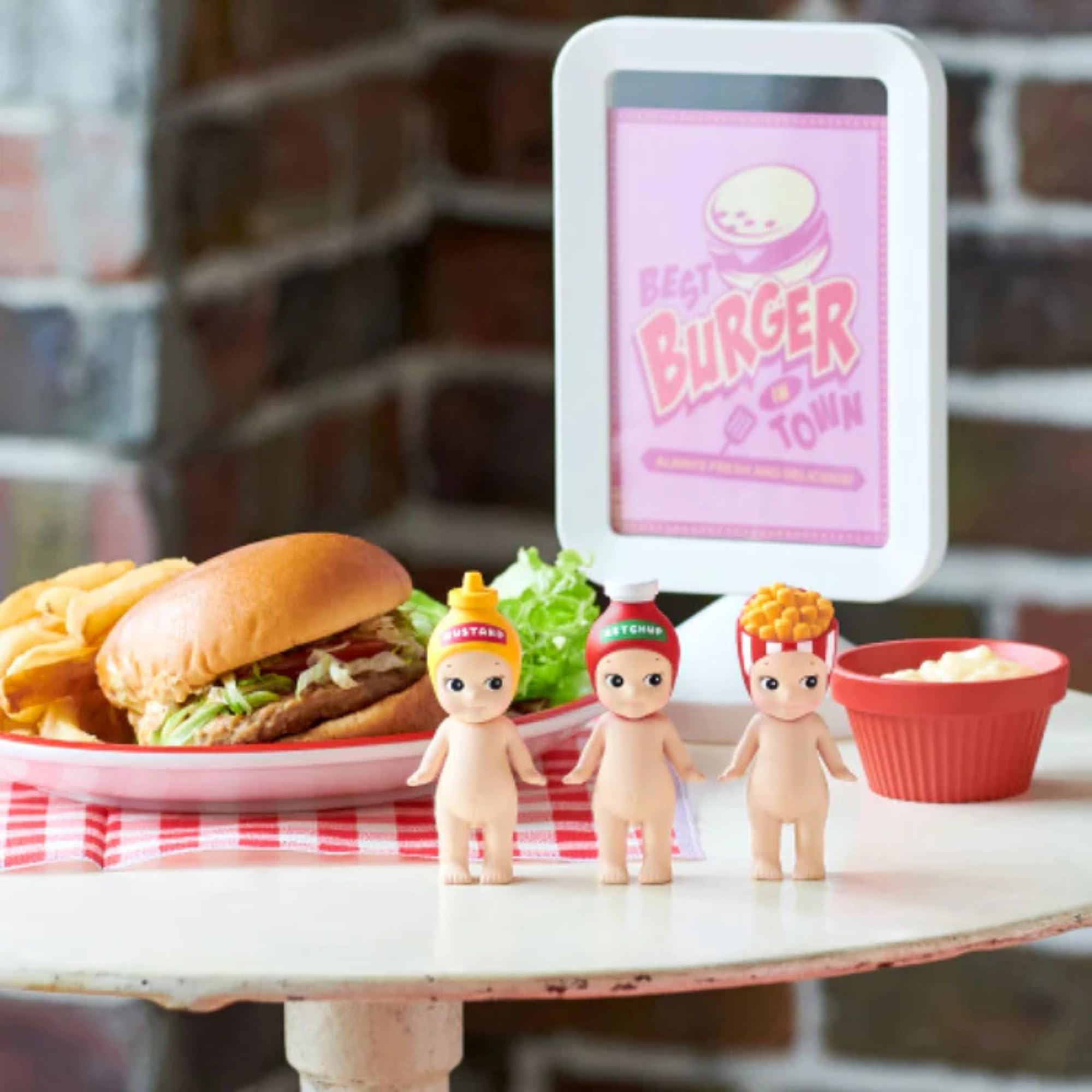 Sonny Angel Snack Series donut mini figure, a dessert-inspired charm for display