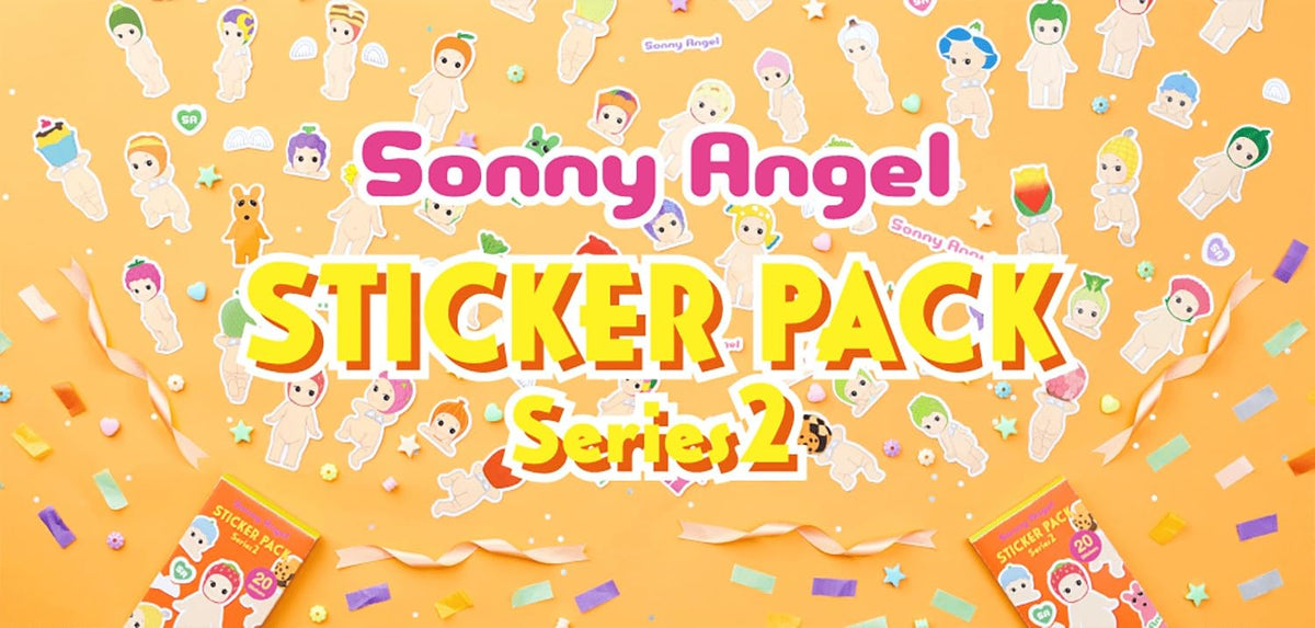 SONNY ANGEL box of 20 waterproof stickers for durable decorating and planning