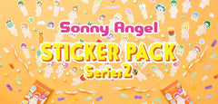 SONNY ANGEL box of 20 waterproof stickers for durable decorating and planning