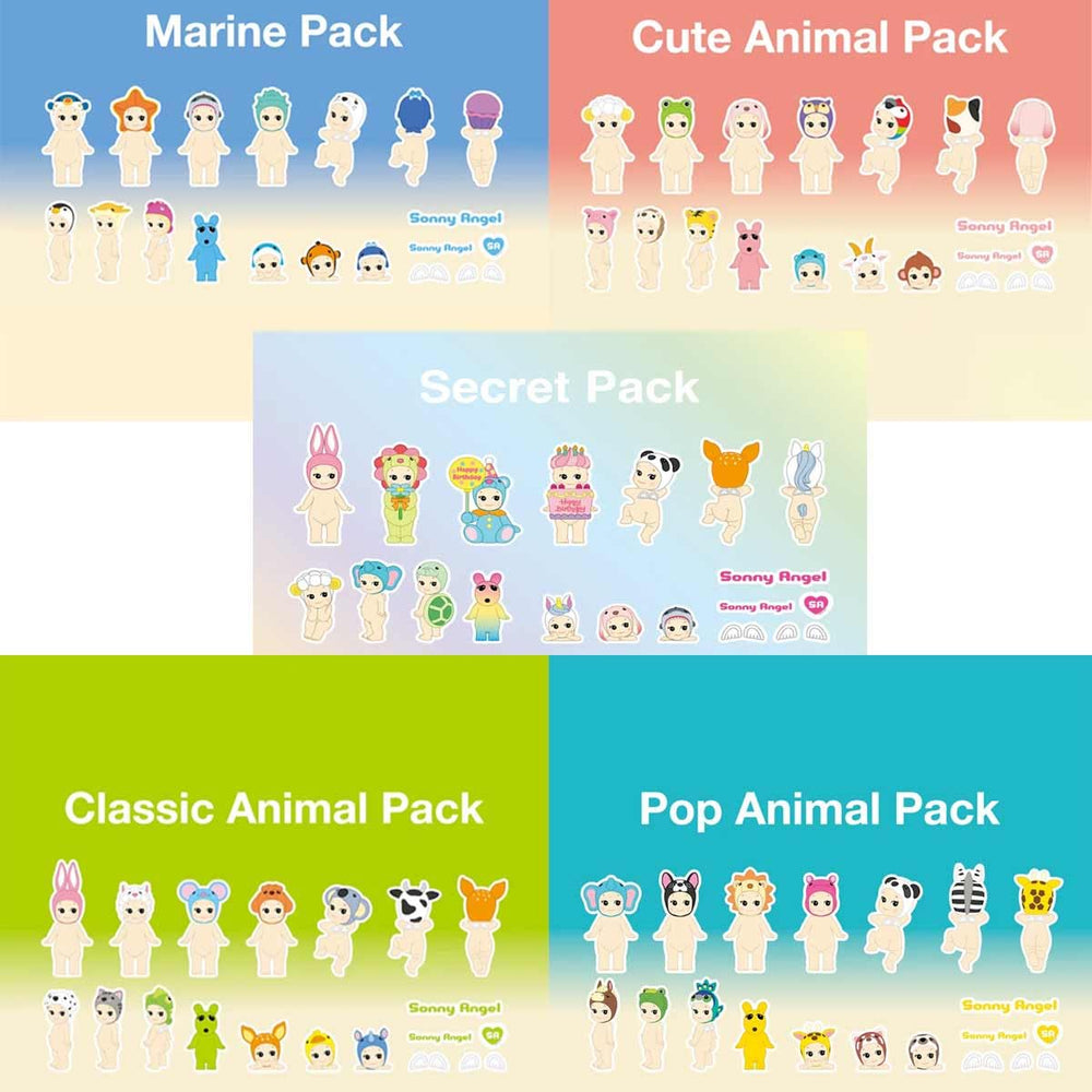 SONNY ANGEL Surprise box delivers playful designs for spontaneous unboxing fun.