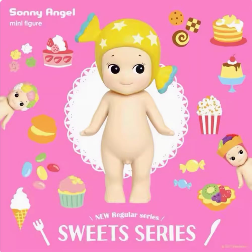Sonny Angel Sweets series showcases 12 characters with secret variants.
