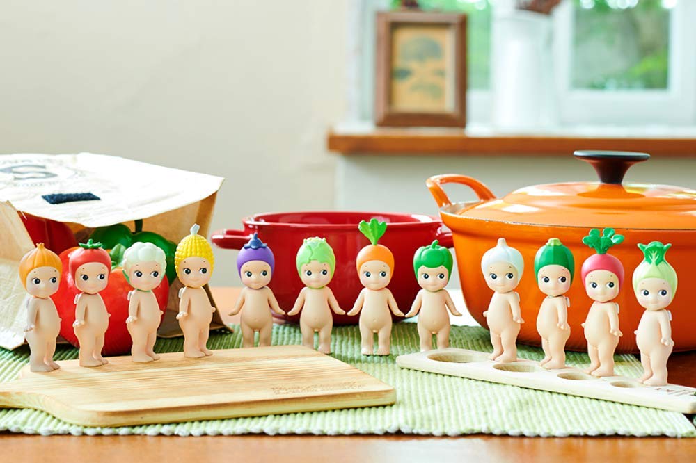 Sonny Angel vegetable series secret figure option adds surprise.