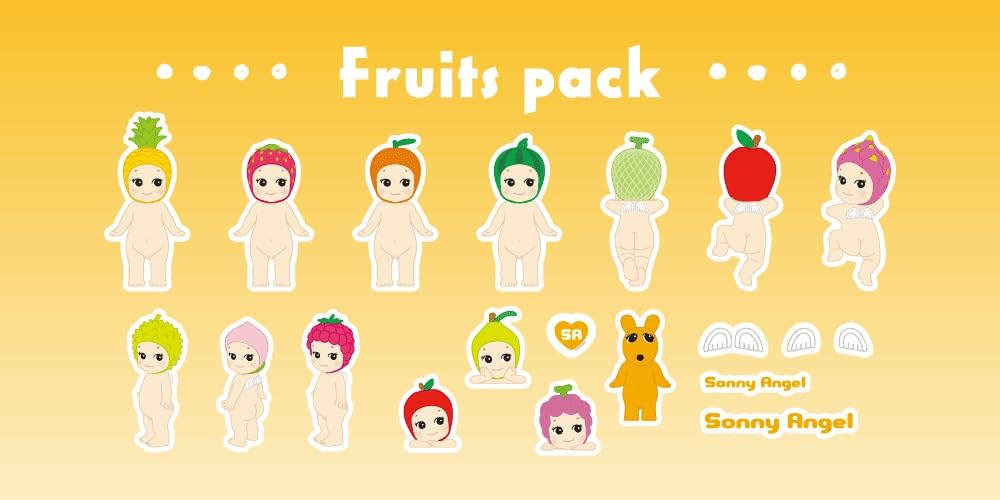 SONNY ANGEL vegetables stickers brightening journals and projects