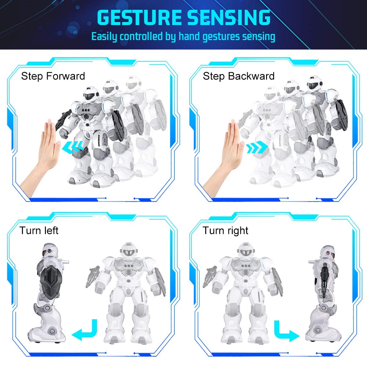 SONOMO robot programming mode for creative routines