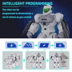 SONOMO RC robot rechargeable battery for longer play sessions