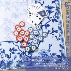 Sonwyoung chinoiserie motif complements any table setup.