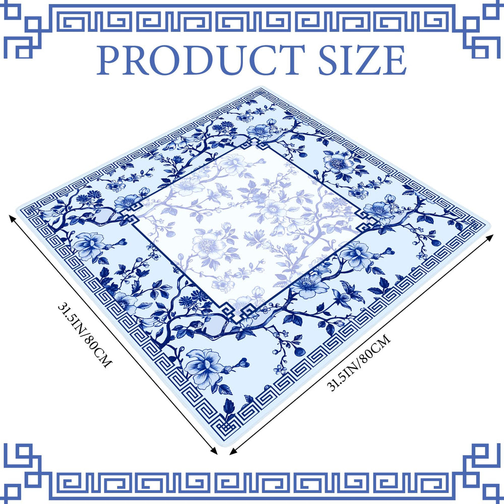 Sonwyoung mahjong mat on table offers a smooth, quiet surface.