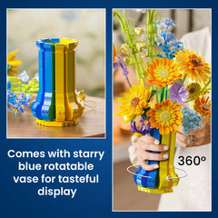 SOOLIO Home décor bouquet display ready to brighten any space.