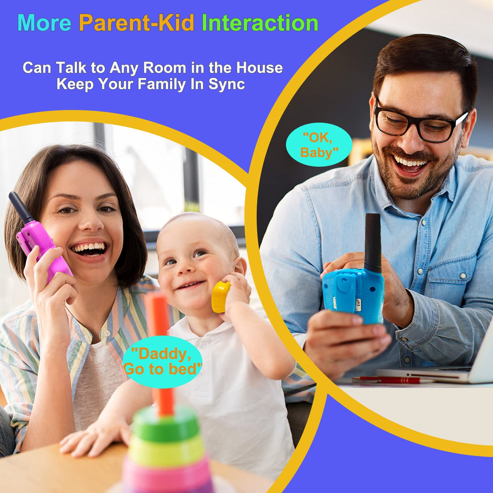 Soopotay Gift Pack of kid-friendly walkie talkies for ages 3–12