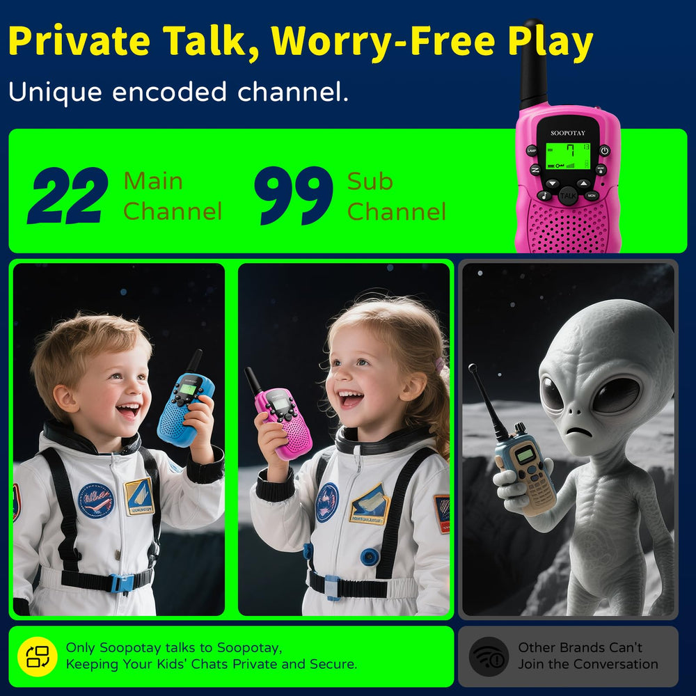 Soopotay VOX mode for hands-free communication during play.
