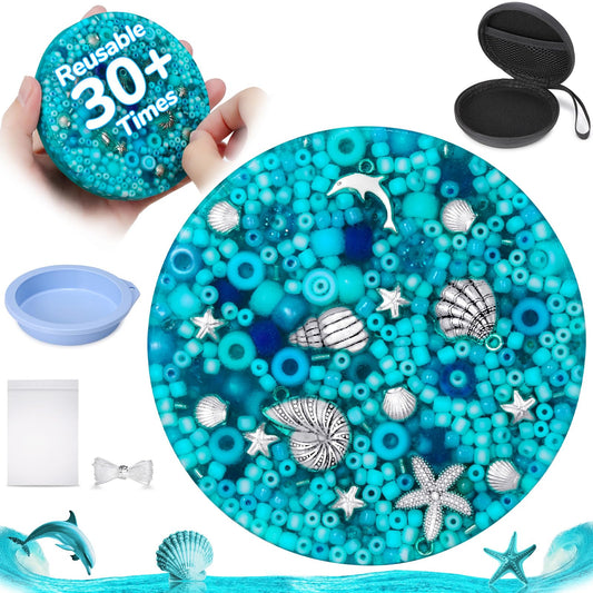 Sooppervix Picky Pad melts and beads for a fresh look after use.