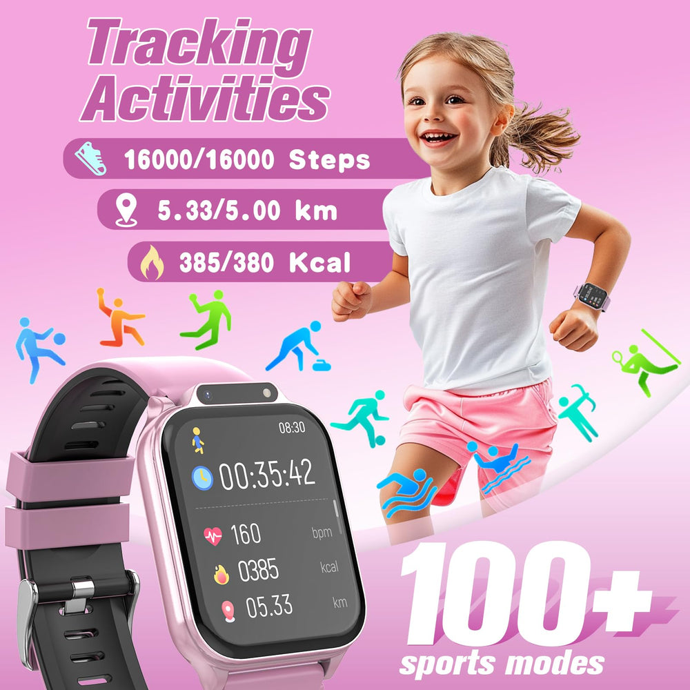 Sootingot IP68 waterproof kids smartwatch withstands splashes and rain