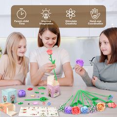 Sopu Rose Bouquet petals removable for personalized bouquets and playful reconfigurations.