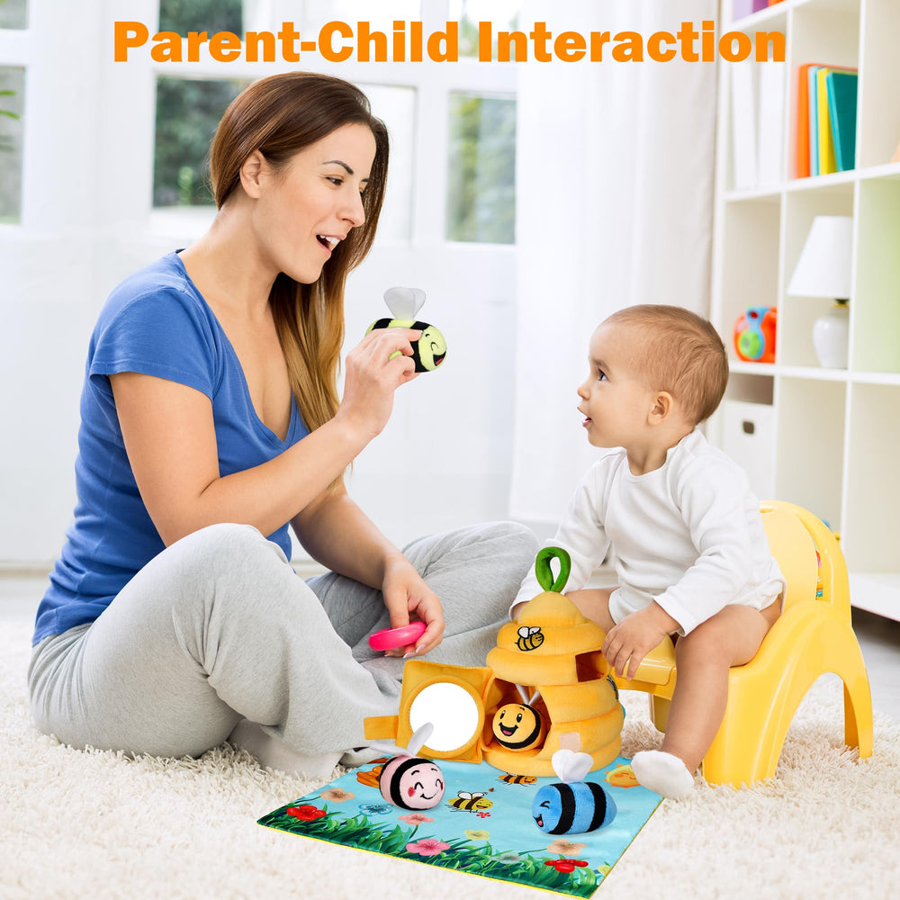 Sortnic hive storage keeps the space neat for busy playdays.