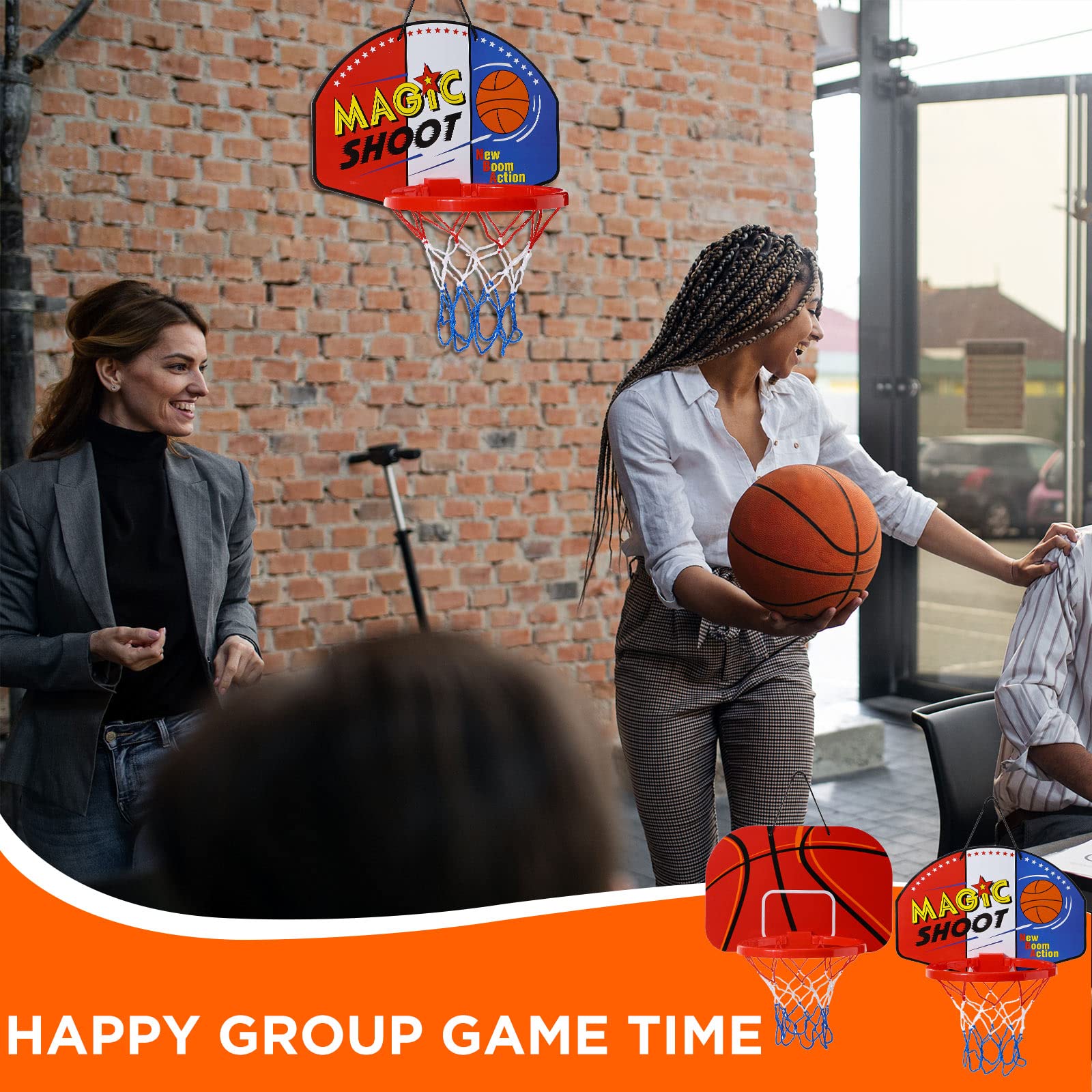 Sosation indoor hoop in action for family fun