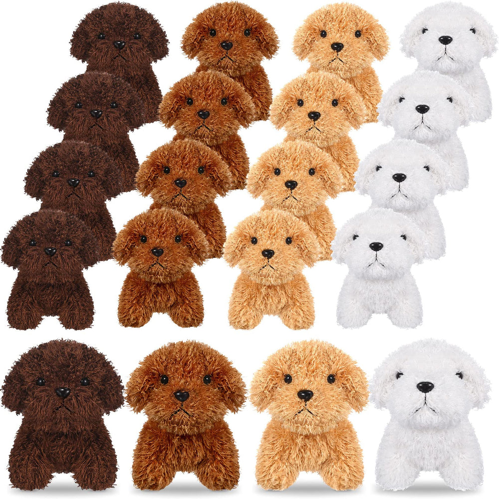 Sosation mini puppy plush 20pcs pack showing soft colorful pups.