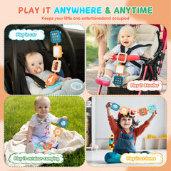 SOSUSHOE Busy Board elastic braided rope for tactile exploration