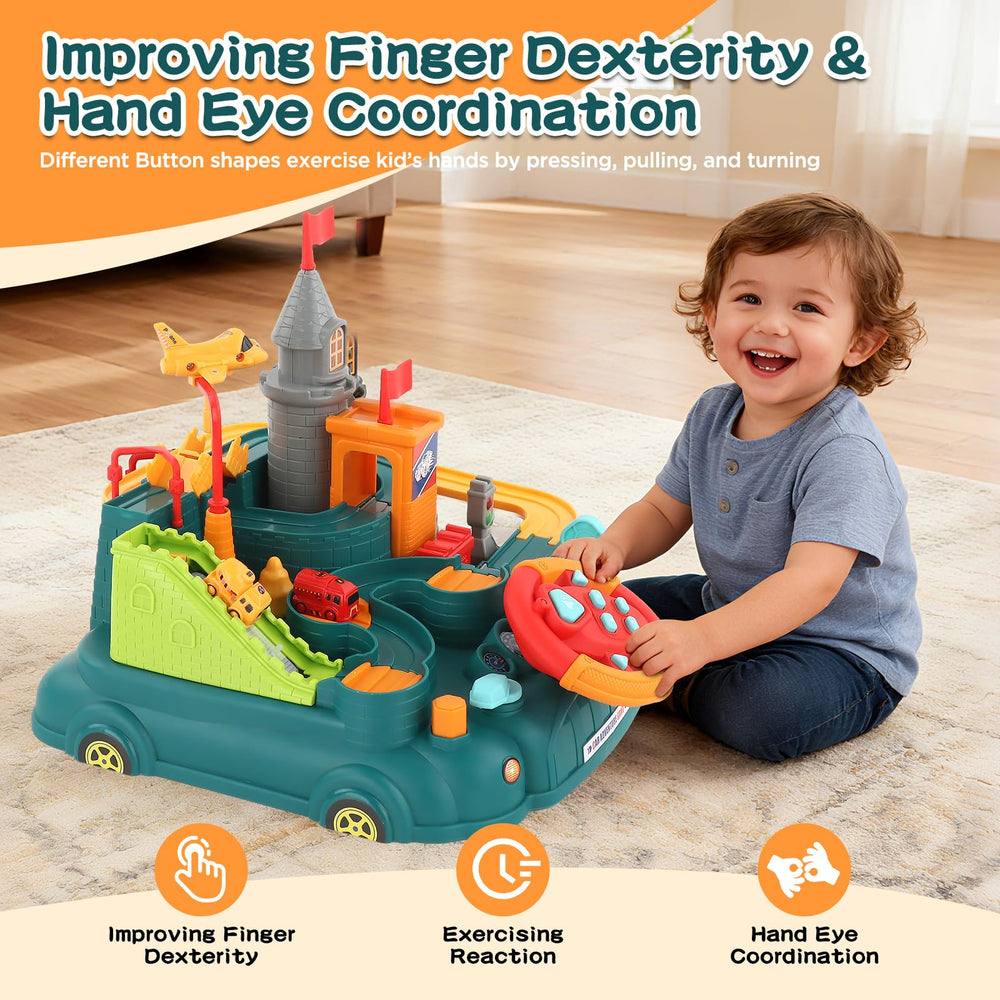 SOSUSHO safe durable ABS design keeps kids safe and toy lasting