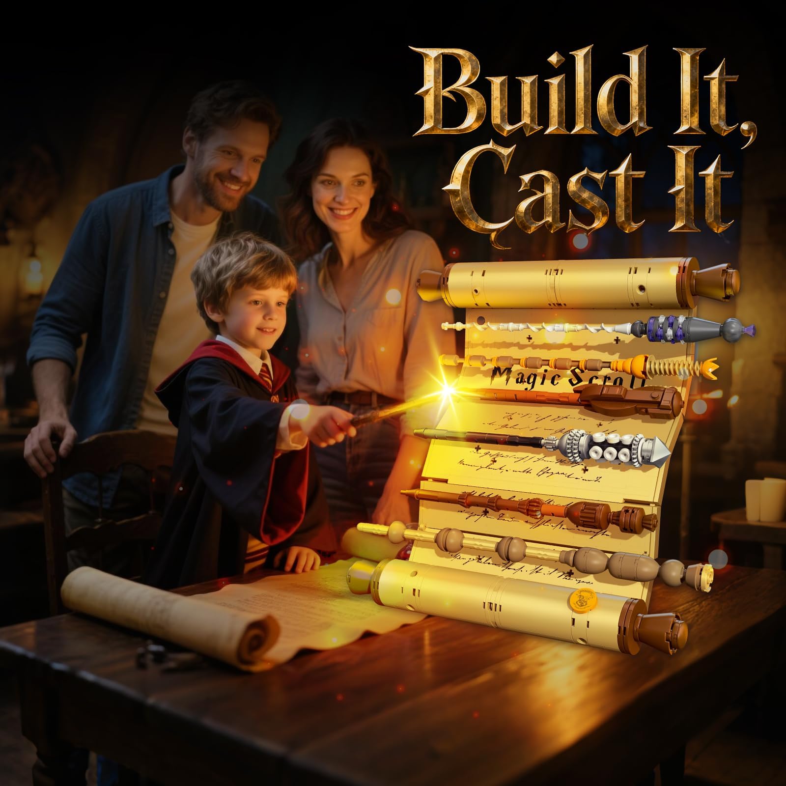 Sosuy 761-Piece Building Experience captures immersive construction for fantasy fans
