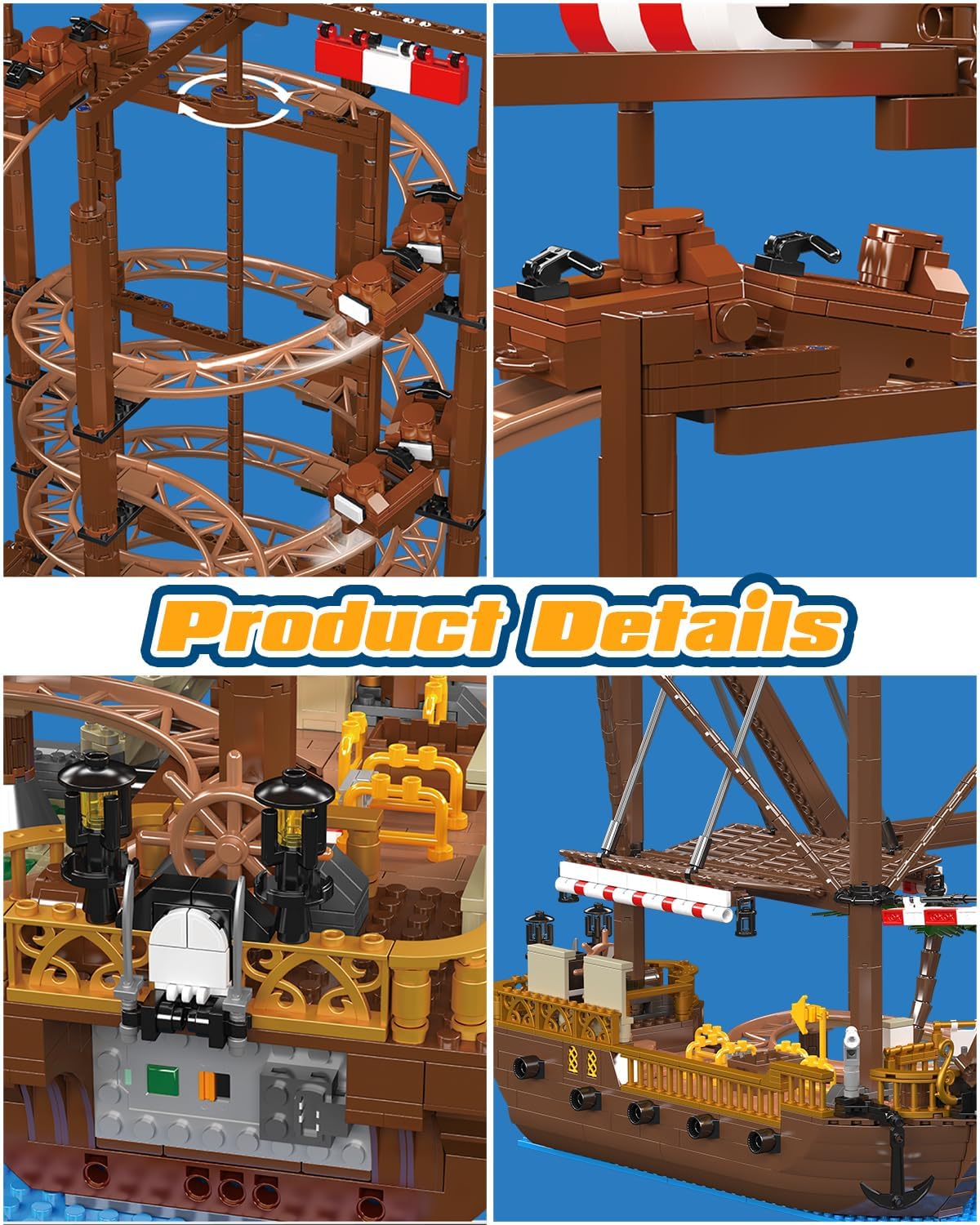 Sosuy educational STEM toy gears and tracks promotes early engineering skills.